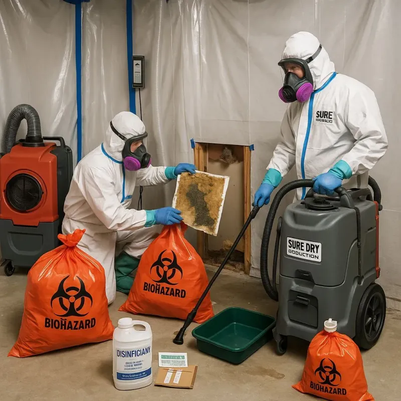 Contaminated Water Handling Protocols process in Olivet, MI