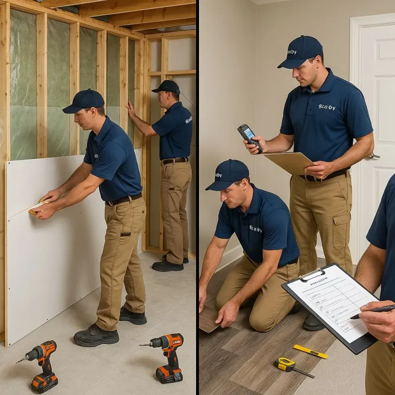 Repairs and Reconstruction process in Olivet, MI