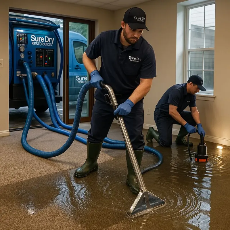 Water Extraction and Removal process in Olivet, MI